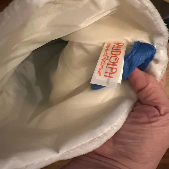 Rudolph Let It Snow Christmas Stocking Holiday Decor - Picture 5 of 6